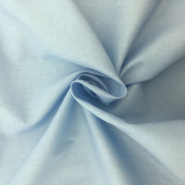 100% Cotton Fabric Sky Blue